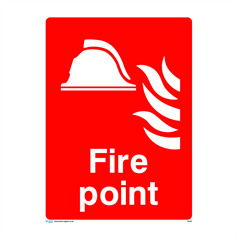 Fire point - 1: Rigid Plastic - (300x400mm)
