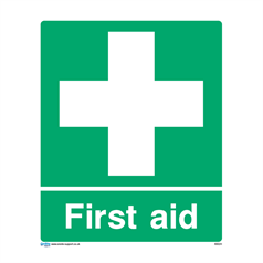 First aid - 1: Rigid Plastic - (300x250mm)