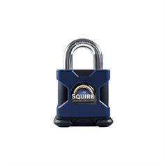 High Security Open Shackle Steel Padlock - 50mm