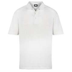 Premium Weight Polo Shirt - White