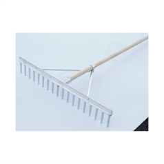 18 Tine Alloy Head Landscape Rake inc. Handle - 18 Tine