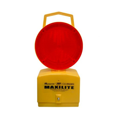 Maxilite LED Flashing/Static Photocell - Red Lens (2 x 996 batteries - not supplied) Twin battery