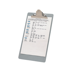 Fallproof Aluminium Clipboard with Lanyard Attachment Points - 350 x 250mm