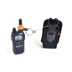 Fallproof Retractable Radio Pouch with Tether Loops - One  fits most