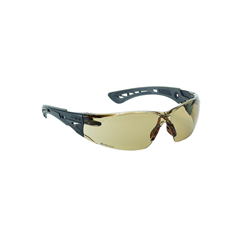 Bollé RUSH+ Platinum Coated Safety Glasses - AS/AF - CSP Lens F Rated