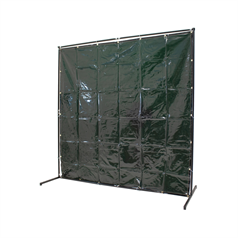 Welding Curtain - Green - 6x6'