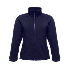 Women's Full Zip Fleece - Navy