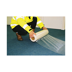 Constructor Self Adhesive Carpet Protector - 60 micron - 600mm x 100M