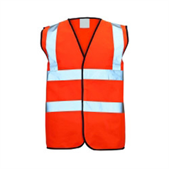 Class 2 Hi-Vis Waistcoat - Orange