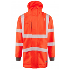 LEO Clovelly EcoViz 15K Performance+ Breathable Anorak