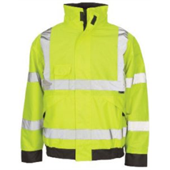 LEO CHIVENOR ISO 20471 Class 3 Bomber Jacket - Yellow