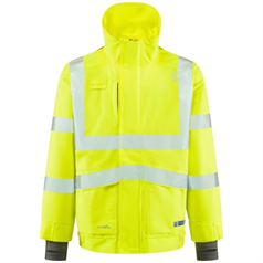 LEO DARTMOOR ISO 20471 Class 3 EcoViz 10K Breathable Bomber Jacket - Yellow