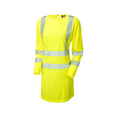 LEO LILLY ISO 20471 Class 3 Women's Coolviz Ultra Long Sleeve Modesty Tunic