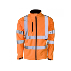 Hi-Vis Softshell Jacket - Orange Class 3 GO/RT 3279