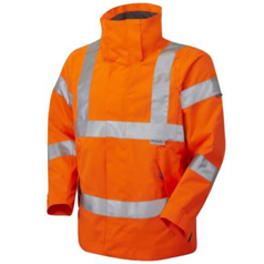LEO ROSEMOOR ISO 20471 Class 3* Women's Breathable Jacket - Orange