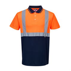S479 - Hi-Vis Contrast Polo Shirt S/S