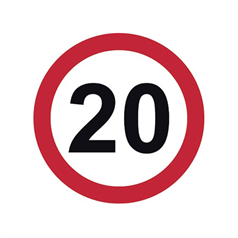 20 mph class RA1 600mm dia - c/w chanelling and laminate