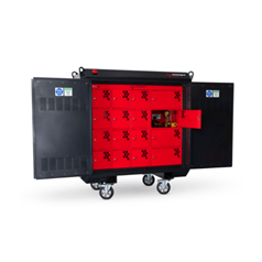 Armorgard Volthub™ Li-Ion Battery Charging Unit 240V - 1770 x 750 x 1820  (carriage charge applies)
