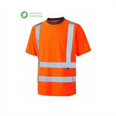 LEO BRAUNTON ISO 20471 Class 2 Ecoviz T-Shirt
