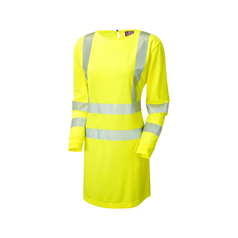 LEO LILLY ISO 20471 Class 3 Women's Coolviz Ultra Long Sleeve Modesty Tunic