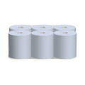 2 Ply Compact Centrefeed Roll - Blue (Pack of 6)