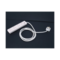 240v 13amp Extension Lead c/w 4 x 13amp Sockets - 2m 4 gang