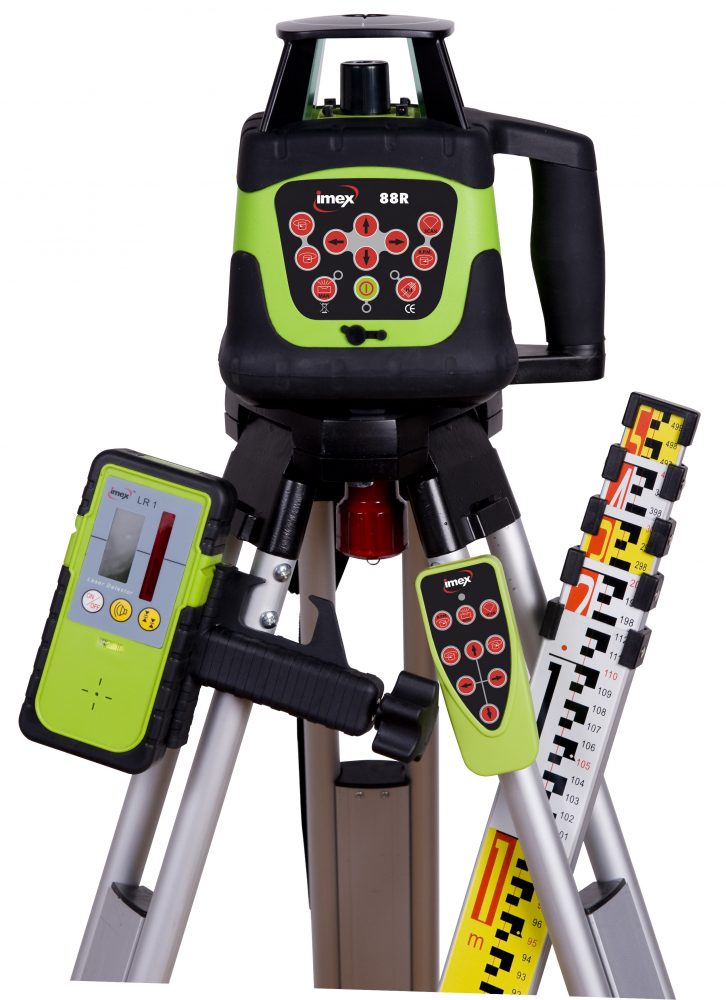 IMEX 88R KIT HV Rotating Laser Level Kit