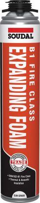     Fire Resistant Gunnable Expanding Foam B1 Grade - 750ml

