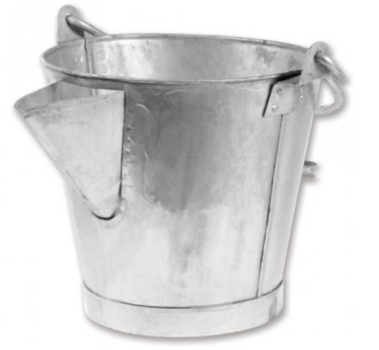     Galvanised V-Lipped Tar Bucket

