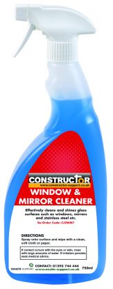 	Window/Mirror/Stainless Steel Cleaner
