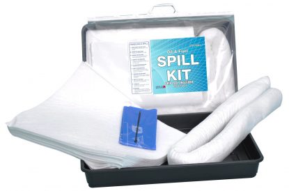 	Oil/Fuel Spill Kit comes with Drip Tray
