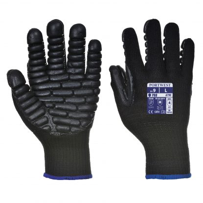     Seamless Knitted Gloves With Anti-Vibration Coating

