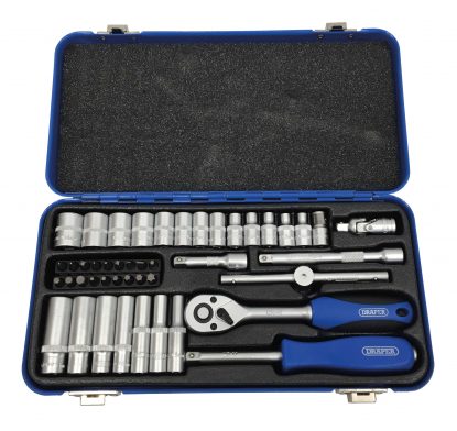 	1/4 Inch And 1/2 Inch Drive Socket Sets
