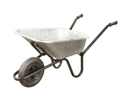     Galvanised Heavy-Duty Wheelbarrow (Pneumatic Tyre)

