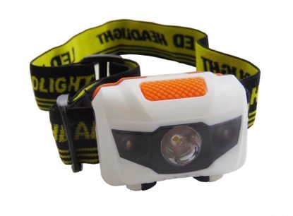 	LED Head Torch with White & Red light Modes
