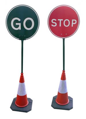 	Stop / Go Sign Board
