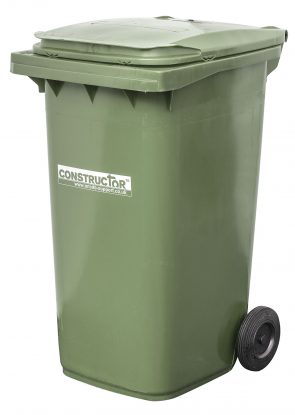 	Wheeled Dustbin with Lid
