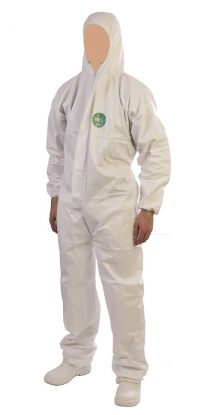 	Type 5/6 Disposable Coverall – White
