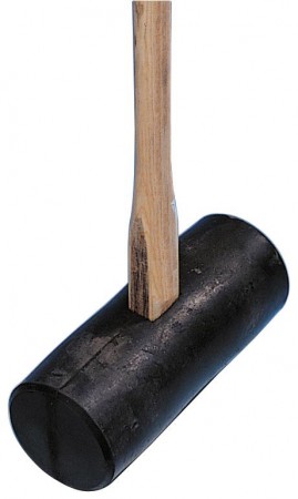     Rubber Maul comes with Handle
