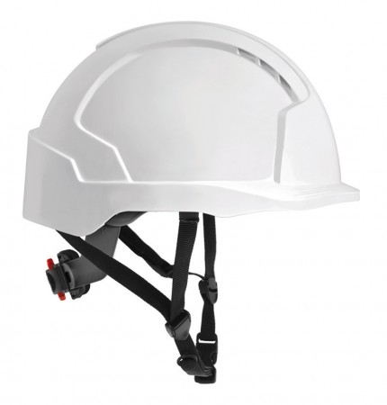 	Evolite Linesman Helmet-Ratchet Harness & 4pt Chinstrap- stop falling hard hats
