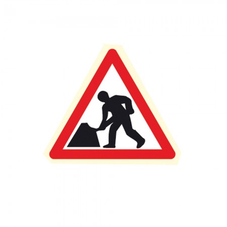     Men At Work Metal Sign – Plate Only

