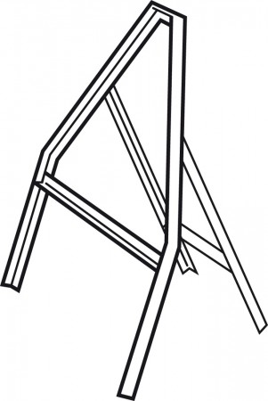     Triangle Sign Frame
