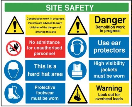 	Safety Site Board
