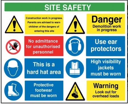     Safety Site Board
