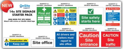     Site Signage Starter Pack
