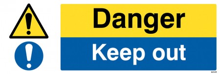     Danger Keep Out Sign
