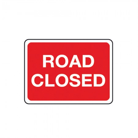 	Road Closed Sign
