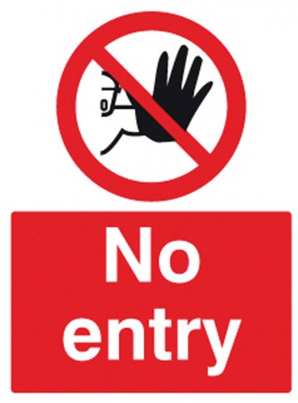 	No Entry Sign
