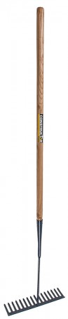     16 Tooth Flat Tine Constructor Asphalt Rake
