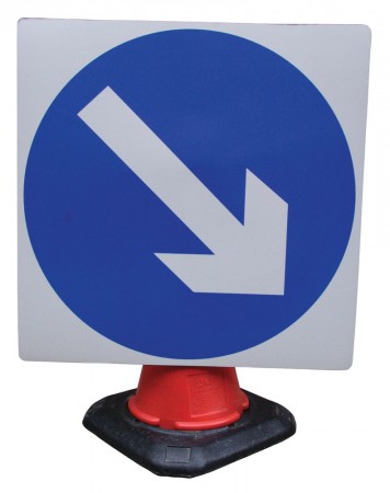 	Keep Left/Right (Rotational) Cone Sign
